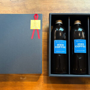 【リキッドアイスコーヒー】ICED COFFEE - 500ml - 無糖 – ギフト用 –